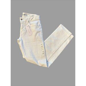 NWT Mens Guess White Jeans 30 x 32 Slim Fit Tapered Leg Low Rise $79 Retail